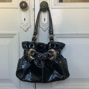 (Reserved) Vintage Black Kathy Van Zeeland Bag